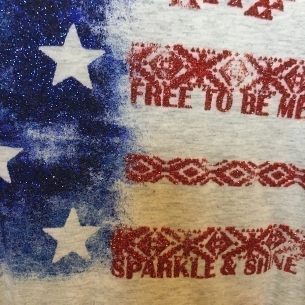 Justice girls American outfit size NWOT